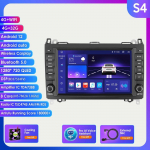 DSP Carplay 4G-LTE 8'' Android 12 automobilių radijo daugialypės terpės grotuvas, skirtas Mercedes Benz W169 W245 B200 W906 Sprinter W639 Vito Intelligent Screen Autoradio S4 8Core 4G 32G AI