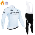 Tour De Giro D'ITALIA Žieminis dviračių džersio ir kelnių rinkinys, lenktyninio dviračio dviračių kostiumas, kalnų dviračio dviračių drabužiai, Ropa Ciclismo, dviratis S