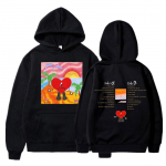 Bad Bunny Hoodies Unisex/moterys UN VERANO SIN TI Muzikos albumas Hoody Fashion Harajuku Hip Hop Streetwear Unisex's Hoodies Megztinis S