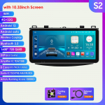 Hizpo 9'' 10,33 colio 2 din Android Autoradio GPS, skirtas Mazda 3 Mazda3 2011&ndash;2013 Automobilių radijas Multimedijos vaizdo grotuvas Sumanus ekranas Carplay Auto 4G S2 8Core 4G 32G