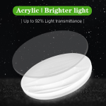 1 vnt AC 85-265V 18W baltos &scaron;viesos plonas apvalus LED lubų &scaron;viestuvas, tinkamas svetainei, miegamajam, virtuvei, rūbinės ap&scaron;vietimui