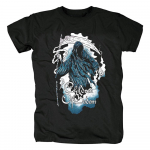 Sunkiojo metalo roko unisex mar&scaron;kinėliai trumpomis rankovėmis Children of Bodom Rock Tee Tops Kasdieniai Harajuku Streetwear Hiphop mar&scaron;kinėliai Unisex mar&scaron;kinėliai S