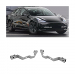 1 pora priekinio bamperio kairiojo + de&scaron;iniojo &scaron;oninio įdėklo laikiklio, skirto Tesla Model 3 2017&ndash;2022 m.