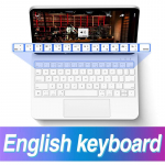 &bdquo;Apple Magic&ldquo; klaviatūros &bdquo;iPad Air 4 5&ldquo; dėklas &bdquo;iPad Pro 11 12.9&ldquo; dėklas, skirtas &bdquo;iPad 10th Gen&ldquo; slankiojo dizaino &bdquo;trackpad&ldquo; klaviatūros dėklas