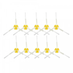 10 vnt. &scaron;epetėlių rinkinys iRobot Roomba 500 600 700 serijoms 550 560 630 650 770 780 780 dulkių siurblių priedai