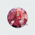 58 mm miela anime mergaičių sagė 58 mm apvali Cosplay animacinių filmų ženkleliai drabužiams kuprinės dekoravimas madingi papuo&scaron;alai aksesuarai dovanos