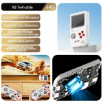 K8 vaizdo žaidimų konsolė, integruota 30 000 klasikinių žaidimų su dviem belaidžiais valdikliais 4K HD namų TV Game Stick 3D retro konsolė, skirta PSP Single Handle 32G-10000 Games