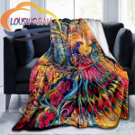 Spalvota povo spalvos antklodė visiems metų laikams, pliu&scaron;inė, pūkuota, lengva, &scaron;ilta mikropluo&scaron;to antklodė lovai / sofai / stovyklavimui {Pritaikykite savo nuotrauką} 150x200cm