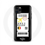 Coque iphone 11 pro max billet d'avion bruxelles