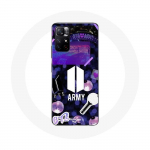 Coque pour Xiaomi Redmi Note 11s 5G Bangtan Sonyeondan BTS Logo Army Bomb Lightstick