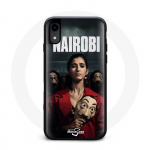 Coque Iphone XS La Casa De Papel Nairobi Split