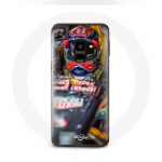 Coque pour Samsung Galaxy S9 Plus Formule 1 Max Verstappen Pilote automobile de F1