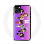 Coque pour Iphone 12 Pro BTS TinyTAN Animation Affiche RM Jin Suga J-Hope Jimin Jungkook Et V Mic Drop Danse