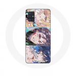 Coque pour Samsung Galaxy A71 Tanjiro Inosuke et Zenitsu Demon Slayer Kimetsu no Yaiba Manga