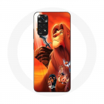 Coque pour Xiaomi Redmi Note 11 4G Le Roi Lion Simba et Mufasa