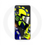 Coque pour Samsung Galaxy A02 Valentino Rossi Pilote de vitesse champion du monde Motogp