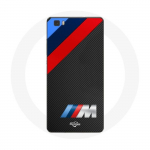 Coque pour Huawei P8 Lite BMW M Logo carbone