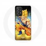 Coque pour Samsung Galaxy A33 5G Son goku dragon ball corps enerv&eacute;
