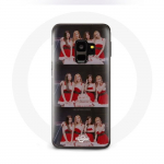 Coque pour Samsung Galaxy S9 BLACKPINK Cadeau de No&euml;l Chanson Last Christmas