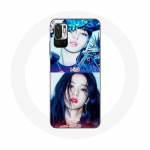 Coque pour Xiaomi Poco M3 Pro Blackpink Groupe K-pop Filles Lisa et Jisoo Lovesick girls poster the album