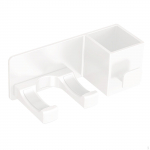 aluminum Hair Blower Holder, Wall Mounted Blow Dryer Organizer, Bathroom Rack for