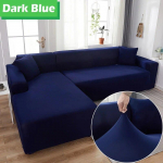 Elastinis sofos užvalkalas svetainei 1/2/3/4 vietų L formos kampinis sofos užvalkalas Chaise Longue tamprus sofos sofos fotelio užvalkalas 4 Seater 235-300cm