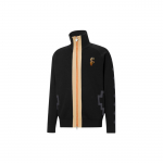 Puma X I&scaron;tarti Colorblock Knit sportinė striukė Vyri&scaron;ka striukė juoda 532141-01 S