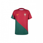 Nike Portugalija 2022-2023 Namų futbolo mar&scaron;kinėliai Žaidėjo versija Vyri&scaron;ki Vir&scaron;utiniai drabužiai Raudoni DN0627-628 XL