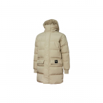 Puma Apsauginė pūkinė striukė su logotipu, ki&scaron;enė ir gobtuvas Vyri&scaron;ki vir&scaron;utiniai drabužiai Khaki 847665-42 XL