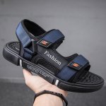 Vasariniai lengvi vyri&scaron;ki sandalai, juodi EVA Slip On Mink&scaron;ti laisvalaikio sandaliniai batai vyrams Sandle Sandalias Hombre didelis dydis 47 48 43