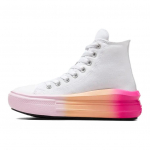Converse Chuck Taylor All Star Move Platform High GS Ry&scaron;kus Ombre Vaikų Kedai Baltas Žvaigždžių Dulkės-Alyvinis A07372C 37