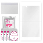 apgo Ultra Clear Protective Skin Sticker for the back compatible with Huawei MediaPad M5 8, Wrap Film, Hydrogel Film, Flexible, Soft TPU with position