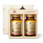 Solgar Ester-C vitaminas 500 mg dvigubas planas (50 kapsulių + 50 kapsulių / 100 dienų vertės), Korėjos sveikas maistas