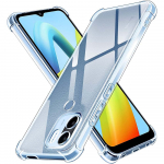 Skaidrus dėklas skirtas Xiaomi Redmi A1 Plus A1+ Redmi 10 2022 Storas smūgiams atsparus mink&scaron;tas silikoninis telefono dangtelis, skirtas Redmi 12C 10C 10A 10 Prime Redmi Note 9Pro Max skaidri