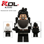 KDL826 Statybiniai blokai Titan TV Žmogus Žaibas Tualetas Skrydžio monitorius Milžinas Mini Žmonių Figūros Plytos Žaislai vaikams