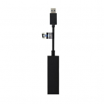 Kameros adapterio kabelis žaidimų konsolės vientisas jungtis Lengvo dizaino mini kameros jungtis USB 3.0 keitiklio jungiamasis laidas, skirtas PS5 juoda