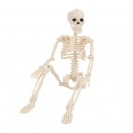 Helovino skeletas viso kūno slankiojančių sąnarių ornamentas Realisti&scaron;kas siaubingas skeleto figūra Statula Vakarėlis vaiduokliams namų reikmenys B