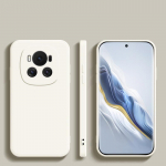 &bdquo;Honor Magic 6 Pro Case&ldquo; skystas silikoninis fotoaparato objektyvo apsauginis telefono dėklas, skirtas &bdquo;Huawei Honor Magic6 Magic 6 Pro&ldquo; mink&scaron;tas galinis dangtelis For Honor Magic6 Pro balta