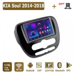 Android automobilinis radijas, skirtas KIA Soul 2014-2018 Multimedijos grotuvo galvos blokas Stereo GPS navigacija BT WIFI 1+16GB 1+16GB