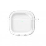 Skaidrus mink&scaron;tas TPU belaidis skaidrus ausinių dėklas Airpods Airpods skirtas Apple 4 priedai C J6V3 transparent-for airpods 4