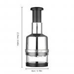 1 vnt. spaustas česnako smulkintuvas Galvaninis česnako svogūnų pjaustytuvas Pomidorų smulkintuvas Vaisių ir daržovių Įrankiai Namų virtuvės įtaisai