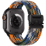 1 vnt. nailoninis Apple laikrodžio dirželis, skirtas Apple Watch S10 46 mm 42 mm Ultra 2 49 mm 44 45 41 40 38 mm apyrankė, skirta IWatch 10 9 6 5 SE 7 8 4 3 I&scaron;maniojo laikrodžio priedai 42mm 44mm 45mm 49mm