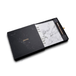 Filofax Filofax Marble Patterns A5 i&scaron;karpinė su rožinio aukso ra&scaron;ikliu