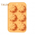 Padėkos dienos silikoninė torto forma moliūgo, rudeninių lapų formų, daugkartinio naudojimo, lanksti &scaron;okolado forma, kar&scaron;čiui atsparus kepimo įrankis rudens derliaus teminiam vakarėliui D