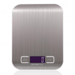 Virtuvinės svarstyklės Skaitmeninės maisto svarstyklės 10 kg Matavimo diapazonas gaminimui kepimui g lb oz ml kg Pienas ml Silver-rechargeable range 10kg sidabras