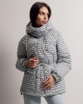 Pavasarinė/rudeninė striukė HAIZIYUAN 72031 L smėlio spalvos L balta