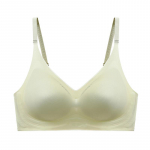 Besiūliai Ice Silk Nude moteri&scaron;ki apatiniai: Želė mink&scaron;ta, liekninanti krūtinę, palaikanti liemenėlė, patogi ir kvėpuojanti. M (53-60 kg)