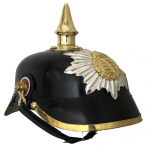 Voki&scaron;kas Prūsijos Pikkelhaube &scaron;almas, Imperatori&scaron;kojo karininko &scaron;almas su smaigaliu, Dėvimas suaugusiems LARP, Cosplay atkūrimo &scaron;arvai