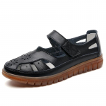 Naujos vasarinės moteri&scaron;kos basutės, moteri&scaron;kos basutės, patogūs plok&scaron;čiapadžiai, basutės vaik&scaron;čiojimui, uždengtas pir&scaron;tas, paplūdimio batai, moteri&scaron;ka avalynė 38