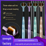 CBC Pažangus trijų pusių suaugusiųjų dantų &scaron;epetėlis su mink&scaron;tais &scaron;ereliais dantenų apsaugai Three-sided toothbrush (1 piece, bagged)